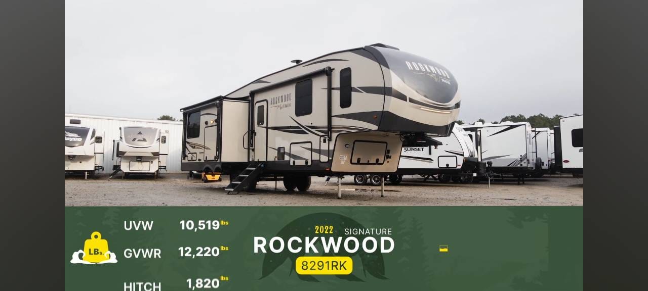 2022 37' Rockwood Signature 8291RK
